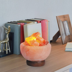 Lampa cristal sare minerala Fuji 4097 Rabalux