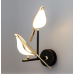 Aplica LED decorativă de perete 20W, design cu două păsări, lumină reglabilă - imagine 1