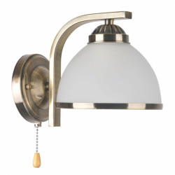 Aplica Darla Ap1 1 x E27 LY-3311 bronz + alb Klausen