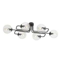 Plafoniera Brendi 6A BL Transparent 831/6A Emibig
